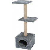  Драскалка Zolux DUO CAT TREE с къщичка и две площадки, 40см х 30см х 87см