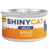 Пълноценна консервирана храна за котки GimCat  SHINYCAT JELLY CHICKEN парченца пилешко месо в желе