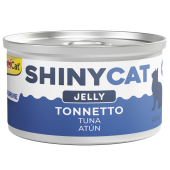 Пълноценна консервирана котки ​GimCat ShinyCat Jelly Tuna парченца риба тон в желе