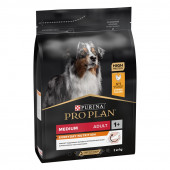 Суха храна Purina PRO PLAN Adult Medium Пиле  - идеална комбинация от хранителни вещества OPTIHEALTH;