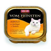 Пастет за котки VON FEINSTEN ADULT с вкус на птиче и спагети 100гр.
