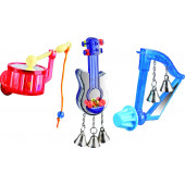 Музикална играчка за папагали със звънчета Flamingo BIRD TOY ''MUSIC'' 1 бр.