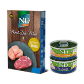 N&D Natural Meat Duo Menu – мокра допълваща храна с месо за котки в зряла възраст, 6 бр.