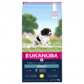 Eukanuba Adult Medium Breed Normal Activity [НОВА, ПОДОБРЕНА ФОРМУЛА]- пълноценна суха храна богата на прясно пилешко и пуешко месо