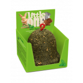 Натурнално лакомство за зайци и гризачи Little One Tasty Bluebell камбанка от ливадно сено и червено просо 150гр.
