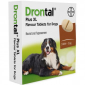 Bayer Drontal Plus XL - обезпаразитяващи таблетки за 35 кг. тегло