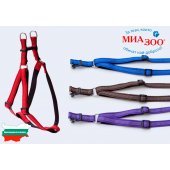 Нагръдник за куче Miazoo Exclusive черно/червено