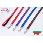 Повод за куче Miazoo Exclusive черно/лилаво 1,5/120см.