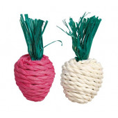 Trixie Set of Straw Toys - Играчка за гризачи Репички 2 бр х 8 см