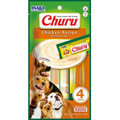 Кремообразно лакомство за капризни кучета Churu Dog Treats Chicken Recipe мус от пилешко месо