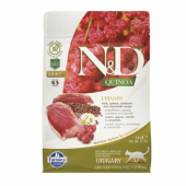 Храна за котки N&D CAT QUINOA &DUCK URINARY - с киноа, патешко и червена боровинка 