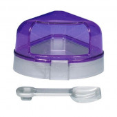 Trixie Corner Toilet with Roof - Закрита тоалетна за дребни гризачи 14 х 8 х 11 см