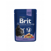 Пауч за котка Brit Premium Cod Fish 100гр.