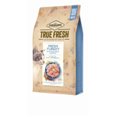 Ултра премиум суха храна Carnilove TRUE FRESH Cat Turkey със 70% истинска, прясна пуйка, обогатена с червени боровинки и корен от джинджифил