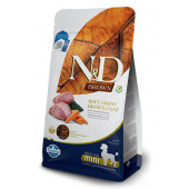N&D BROWN DOG LAMB, SPIRULINA&CARROT ADULT MINI - пълноценна храна със спирулина за кафяви кучета над 1г. от дребните породи, с агнешко и морков 2 кг.