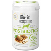 Хранителна добавка  Brit Vitamins Postbiotic витамини за кучета с храносмилателни проблеми или приемащи антибиотици, за естествен бактериален баланс, под формата на лакомства