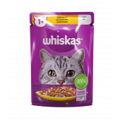 WHISKAS  пауч за котки с пилешко-  85г.