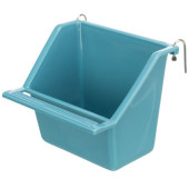 Пластмасова хранилка за птици Trixie Hanging Bowls with Wire Holder в различни цветове