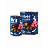 Brit Premium by Nature Beef with Tripe - консервирана храна за кучета с говеждо и шкембе 