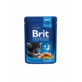 Пауч за котка Kitten Brit Premium Cat pouch 100гр.