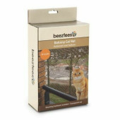 Предпазна мрежа Beeztees за тераси и прозорци 6 x 3 м - Прозрачна