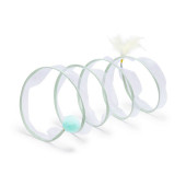 Играчка за подрастващи котенца Beeztees Kitten Play Spiral Gabi спирала с топче и перо