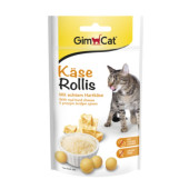 Витамини за котки по формата на лакомство GIMCAT Cheezies ролца от пармезан  50гр.