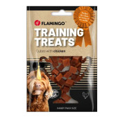 Тренировъчни лакомства за кучета Flamingo Training snack Chicken cubes кубчета  с Пилешко месо