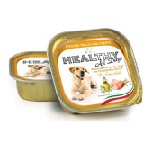 Кучешки пастет HEALTHY MEAT ALL DAYS  с пилешко месо и моркови