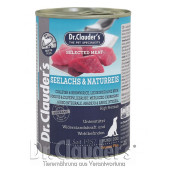 Пълноценна, консервирана кучешка храна Dr.Clauder's Selected Meat Coalfish & Brown Rice с риба треска и кафяв ориз