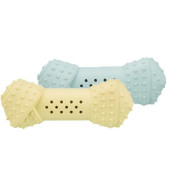 Охлаждаща, каучукова играчка Trixie Junior cooling bone подходяща за малки кученца, във формата на кокал 