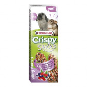 Versele Laga Crispy Sticks for Rabbits and Chinchillas лакомство за зайци и чинчили с горски плодове 2х55гр.