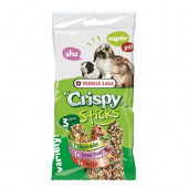 Versele Laga Crispy Sticks Triple Variety лакомство за малки животни с три различни вкуса 3х55гр.