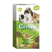 Versele Laga Crispy Toasties with Vegetables бисквити за гризачи със зеленчуци 150гр.