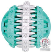 Кучешка играчка Trixie Denta Fun ball дентална топка с аромат и цвят на мента