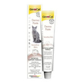 Паста за котки GIMCAT Derma paste за подпомагане на здравето на кожата и козината.