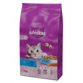 WHISKAS - Суха Храна за Котки  с риба тон