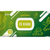  Мокри кърпи за кучета и котки RECORD WET WIPES Green Tea с аромат на зелен чай