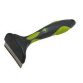 Грууминг инструмент за късокосмести кучета Croci Powerfur Groomer за премахване на подкосъма S размер
