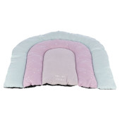 Мек, велурен матрак Trixie Junior Patchwork Lying mat във формата на дъга, подходящ за малки кученца