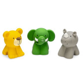 Латексова кучешка играчка Beeztees Jungle Animals различни видове животни със звук