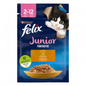 Храна в пауч за малки котенца PURINA FELIX Fantastic 85гр.