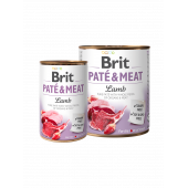 BRIT PATE & MEAT LAMB - консервирана кучешка храна с 26% агнешко месо