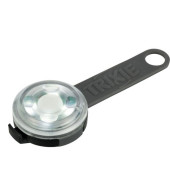 Медальонче с LED светлина за повод или кашка Trixie Flasher USB, подходящо за вечерни разходки