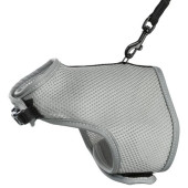 Комплект мек нагръдник и повод за котки Trixie Soft harness cat with leash Различни цветове