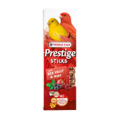 Versele Laga Prestige Sticks for Canaries with Red Fruit & Mint - лакомство за канарчета с червени плодове и мента 2х30гр.