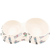 Купичка за храна и вода за котки CHATOUILLE BOWL 2X230ML