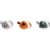 Котешка играчка  Flamingo PLUSH MOUSE SHAKIN'' вибриращо, плюшено мишле