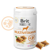 Хранителна добавка за кучета Brit Vitamins Multivitamin  витамини за поддържане на имунитета и доброто физическо състояние, под формата на лакомство