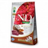 Суха храна за кучета N&D DOG QUINOA SKIN&COAT MEDIUM & MAXI ADULT VENISON - с еленско, киноа и кокос 